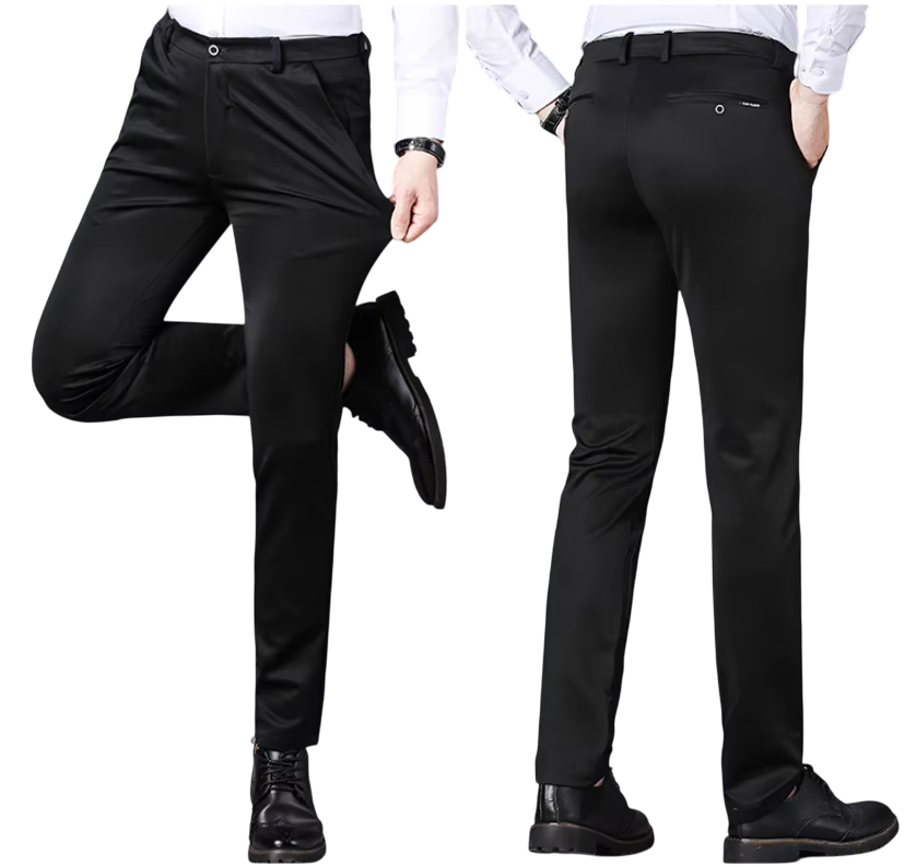 Modern Refinement, Navy Tailored Trousers