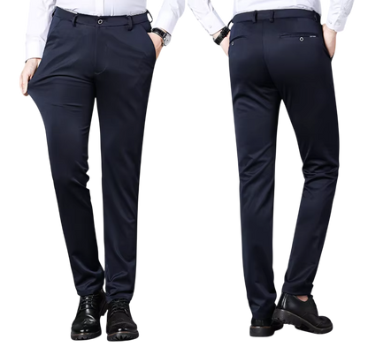 Modern Refinement, Navy Tailored Trousers