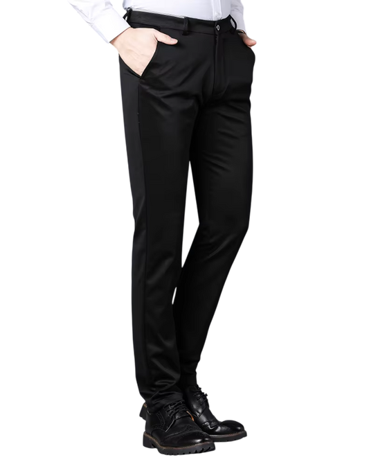 Modern Refinement, Navy Tailored Trousers