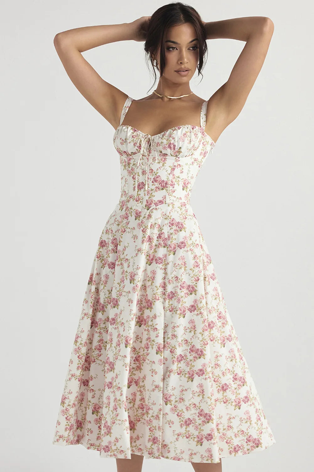 Bella Fiora Floral Midi Dress