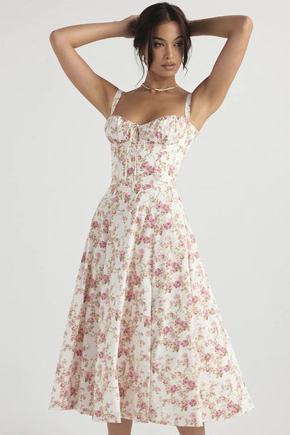 Bella Fiora Floral Midi Dress