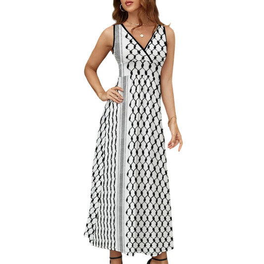 Chic Simplicity, Monochrome Maxi Dress