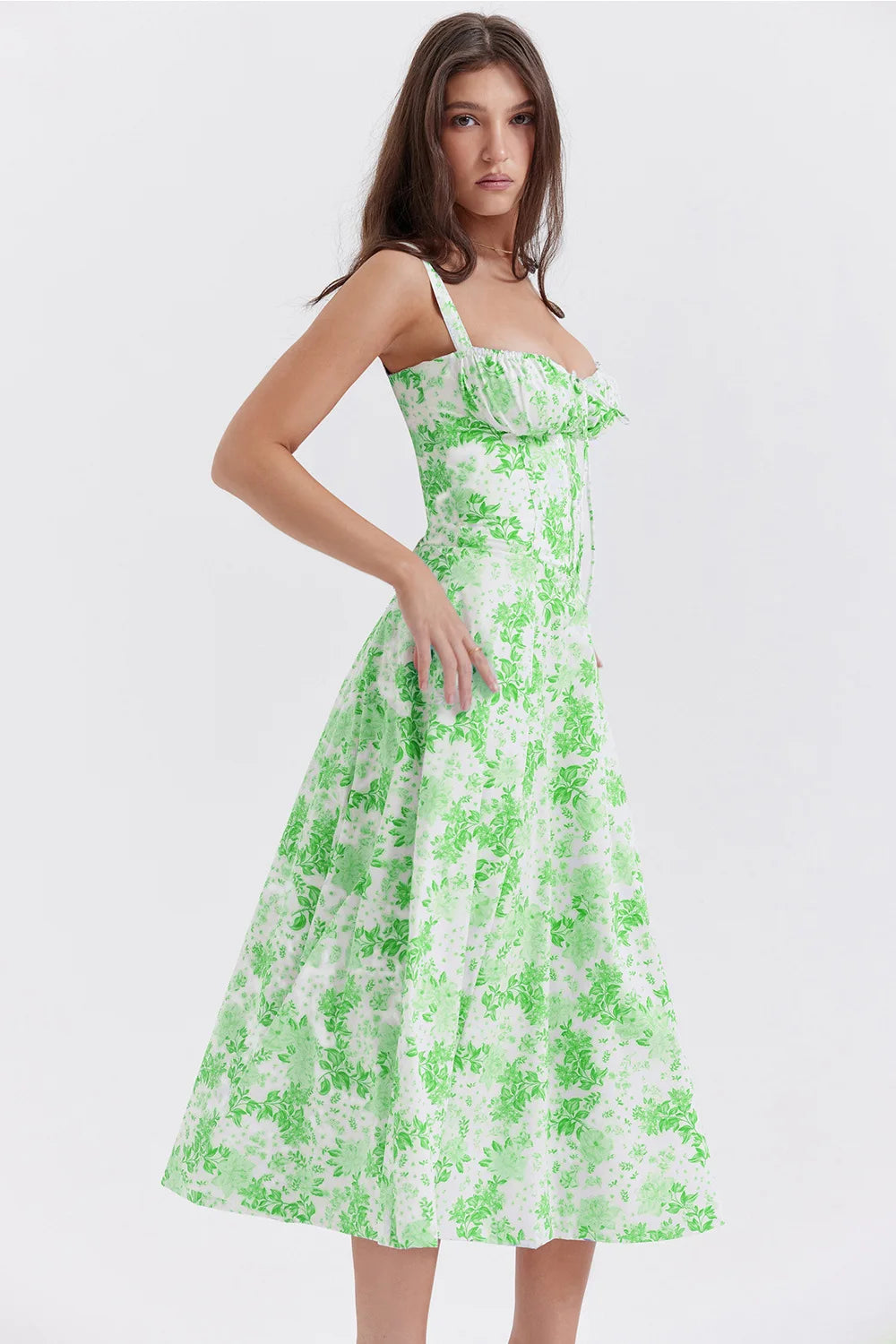 Bella Fiora Floral Midi Dress