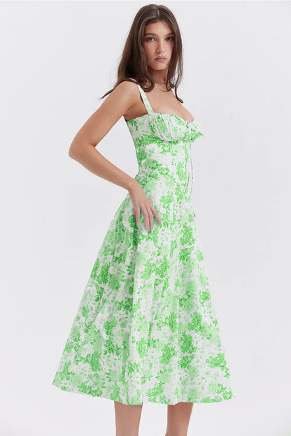 Bella Fiora Floral Midi Dress