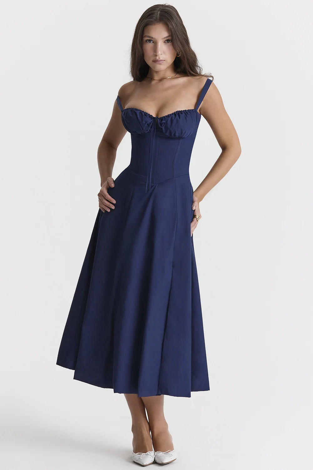 Bella Fiora Floral Midi Dress