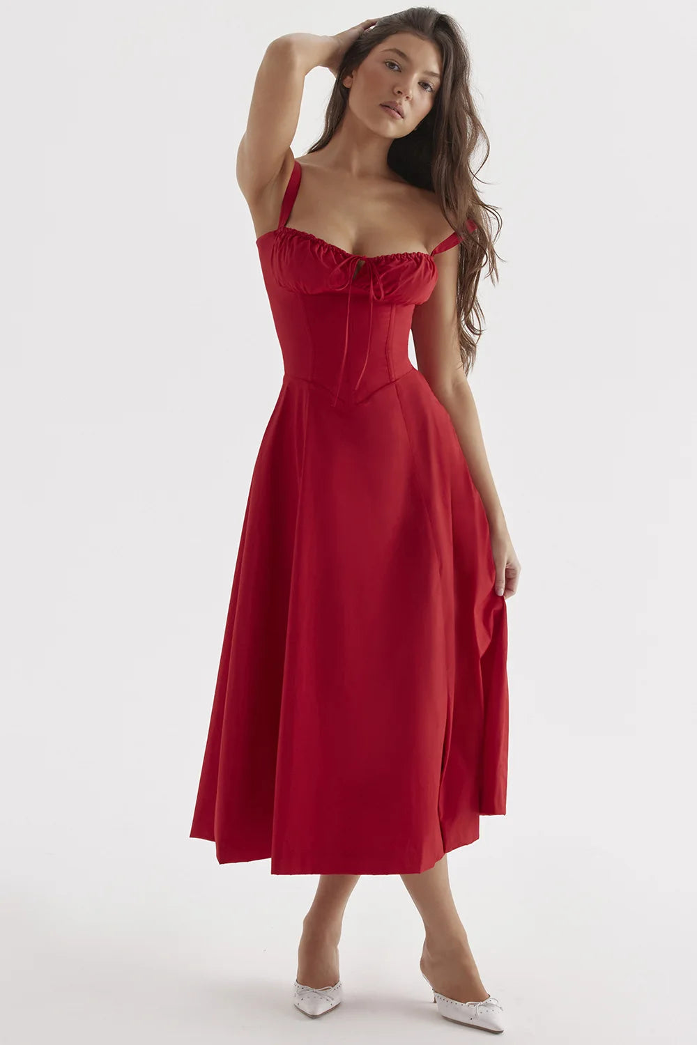 Bella Fiora Floral Midi Dress