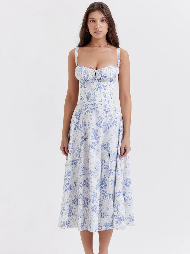 Bella Fiora Floral Midi Dress