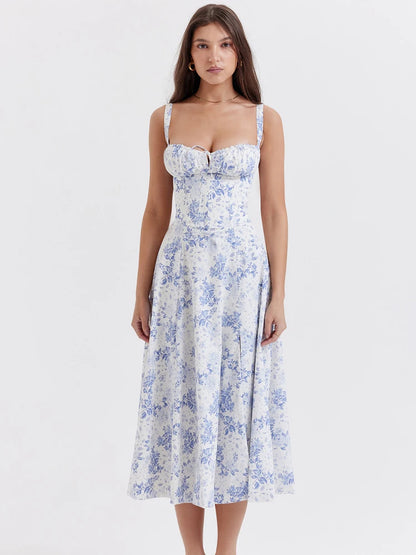 Bella Fiora Floral Midi Dress