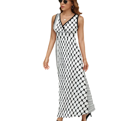 Chic Simplicity, Monochrome Maxi Dress