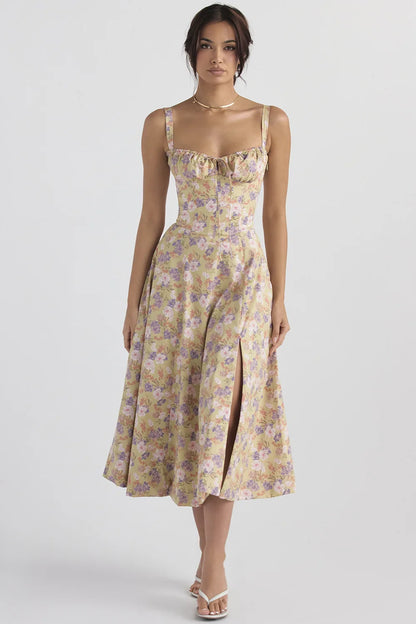 Bella Fiora Floral Midi Dress
