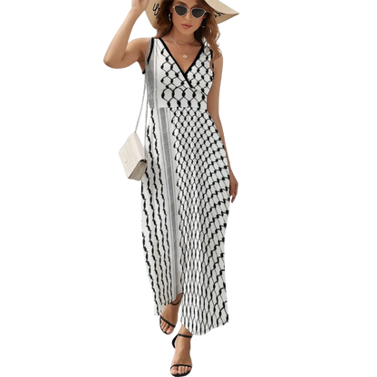 Chic Simplicity, Monochrome Maxi Dress