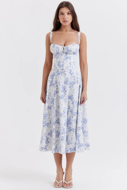 Bella Fiora Floral Midi Dress